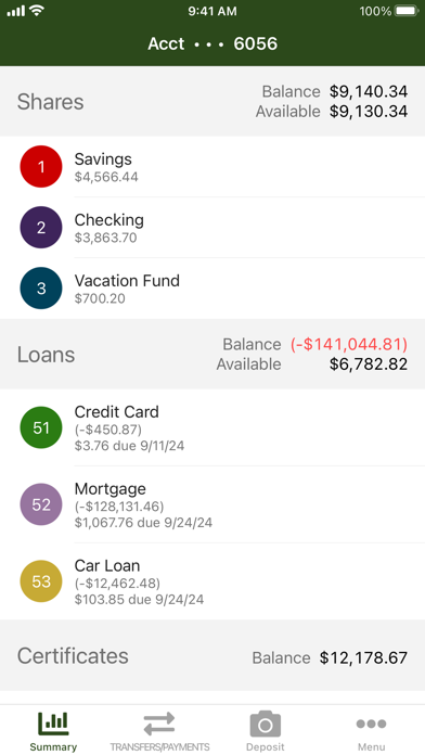 Lassen Federal Credit Union Screenshot