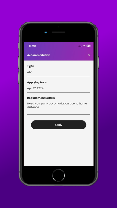 App screenshot