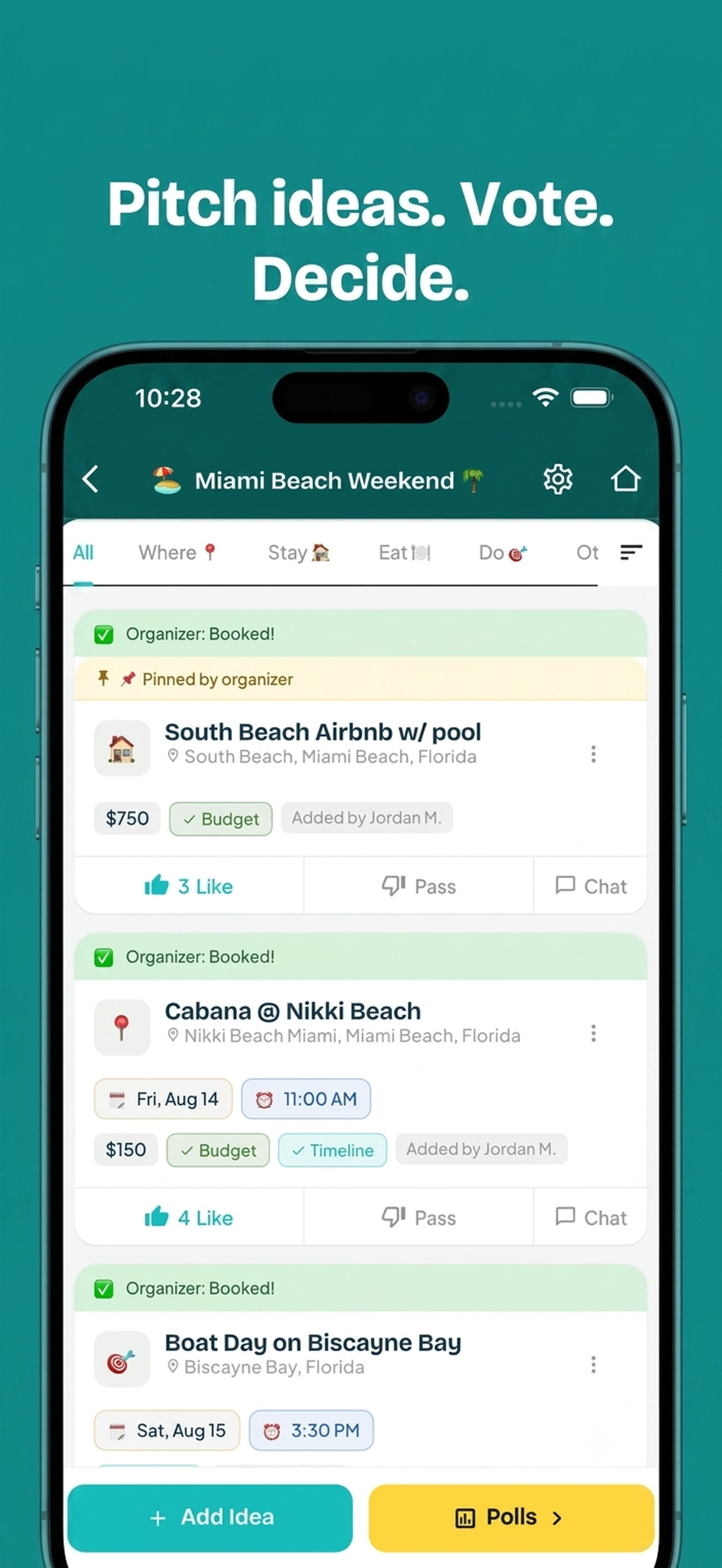 HeyCrew – Group Event Planner screenshot 4