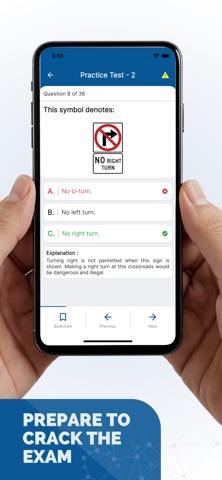 California DMV Permit Practice iPhone screenshot