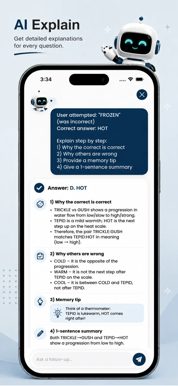Screenshot #2 pour ASE A1-A9 Practice Test Prep