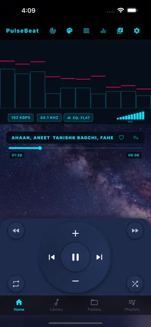 PulseBeat Music Player screenshot 1