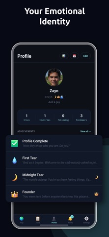 Teardrop: Mood & Emotion Map screenshot