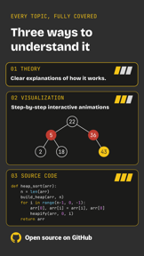 VisiGrab: Algorithms & DSA screenshot