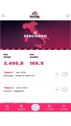Giro d'Italia screenshot 2