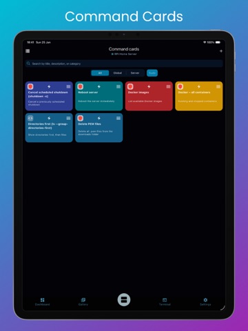 RPI SSH Pro - for Linux/Debian iPad screenshot