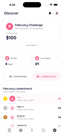 Budgit App Screenshot 4 of 5