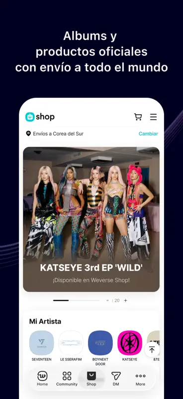 Weverse, Acércate a tu artista screenshot 9 of 9