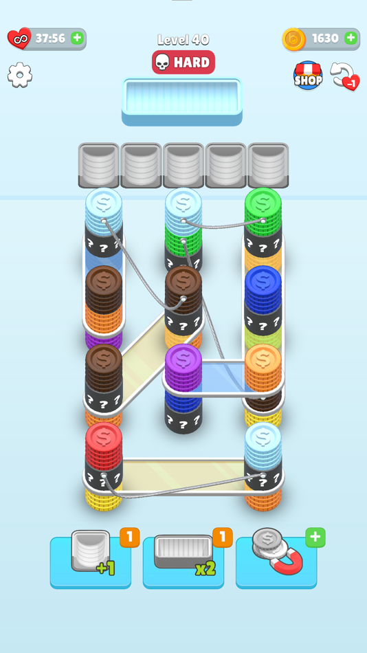 #5. Coin Pile 3D (iOS) 来自: Brew Games