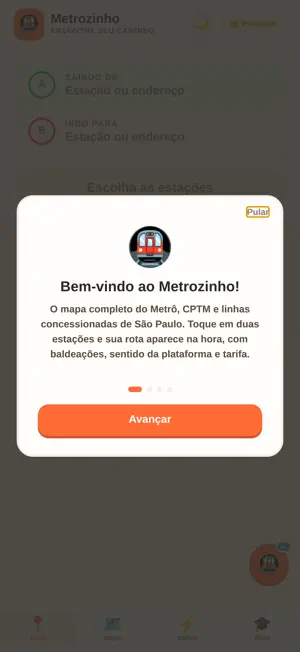 Metrozinho São Paulo screenshot 1