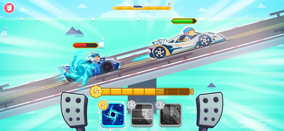 공룡 레이싱 파크: 자동차 운전과 레이싱 어린이 게임 screenshot 7