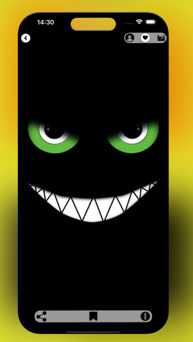 Screenshot #2 pour Silly Smiles Live Wallpapers !