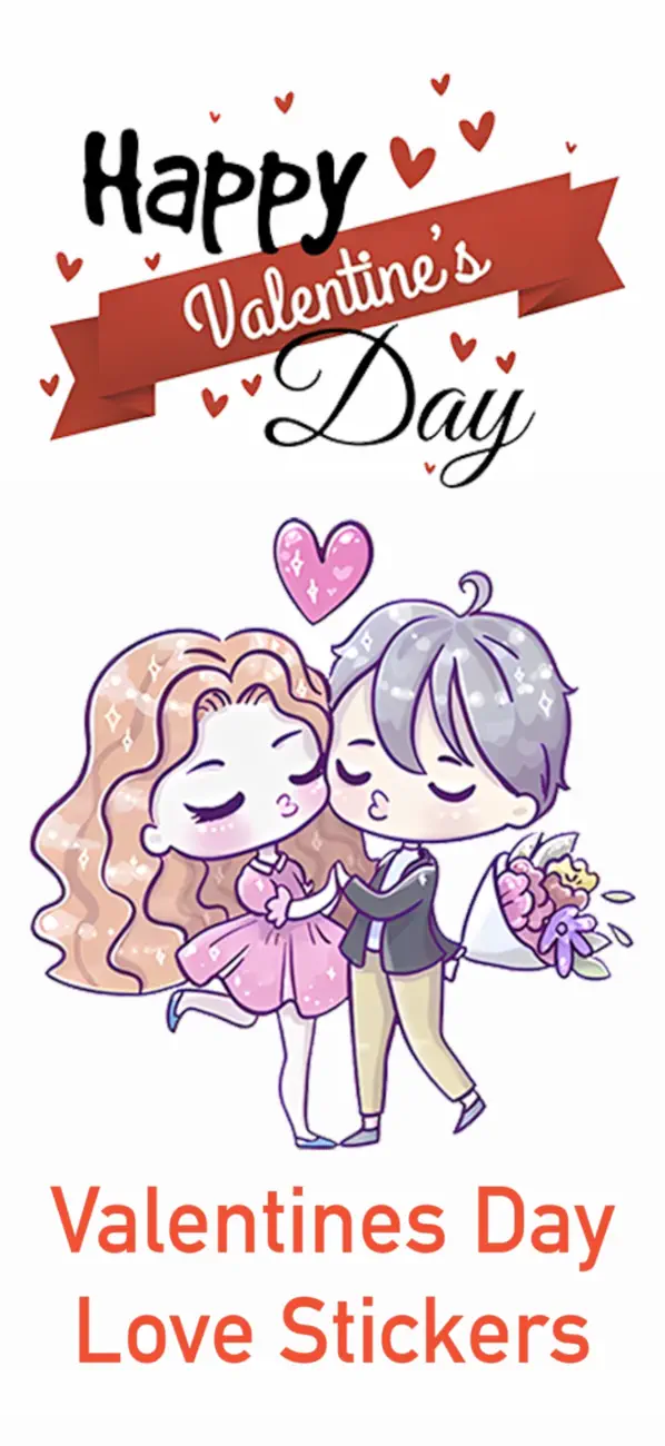 Screenshot #1 pour Valentines Day - Love Stickers