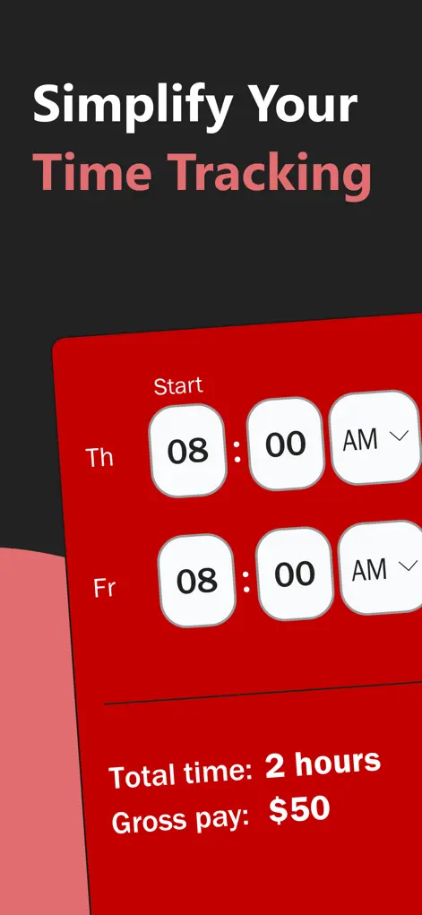 Time Card Calculator App - App de Utilidades | MWM