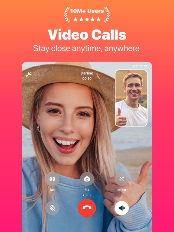 Screenshot #4 pour JusTalk - Chat vidéo et appels