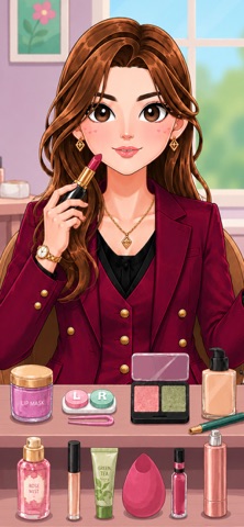 Makeover Cosplay: ASMR Makeup Screenshot 5 of 9