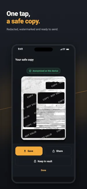 Anonymize my ID screenshot 3