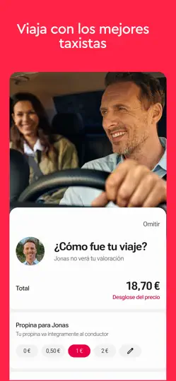 Captura de pantalla de Freenow By Lyft: Más Que Taxi en iPhone 3