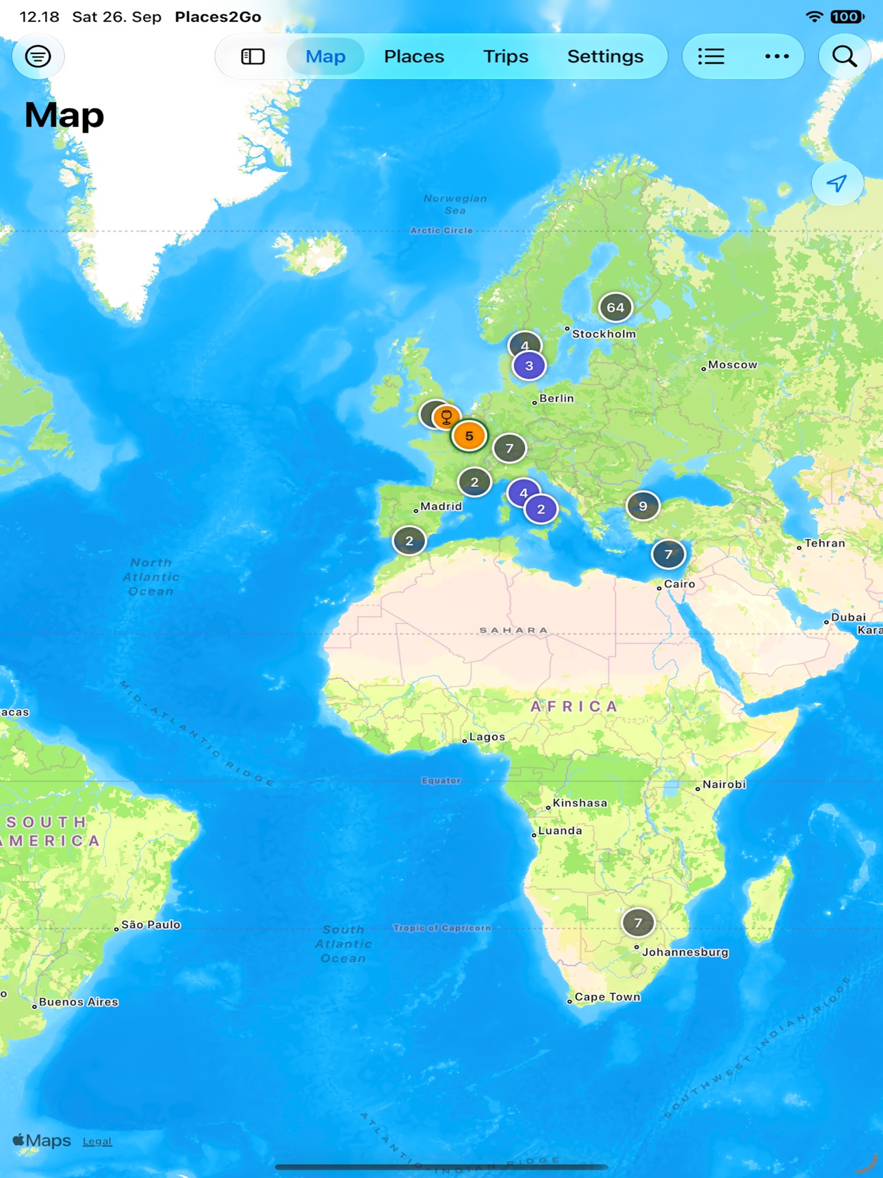 Screenshot 7 of Places2Go