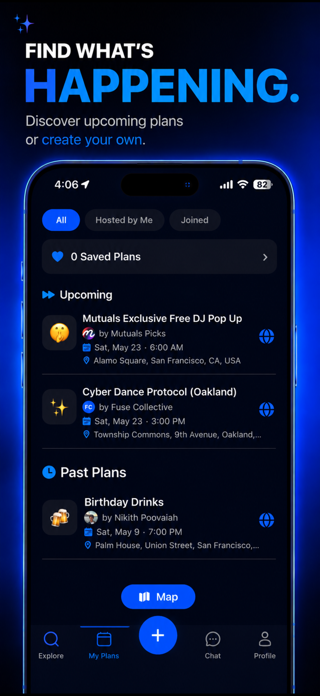 Mutuals - Experiences & Plans Screenshot 2 of 5