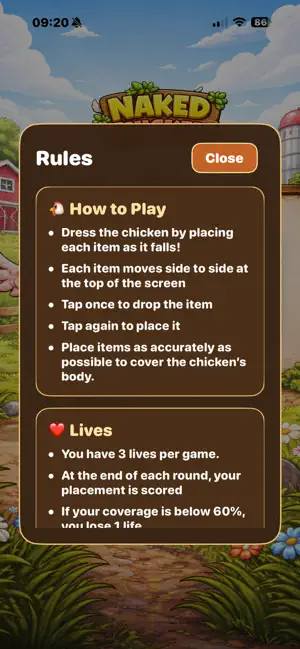 Naked Chciken screenshot 3