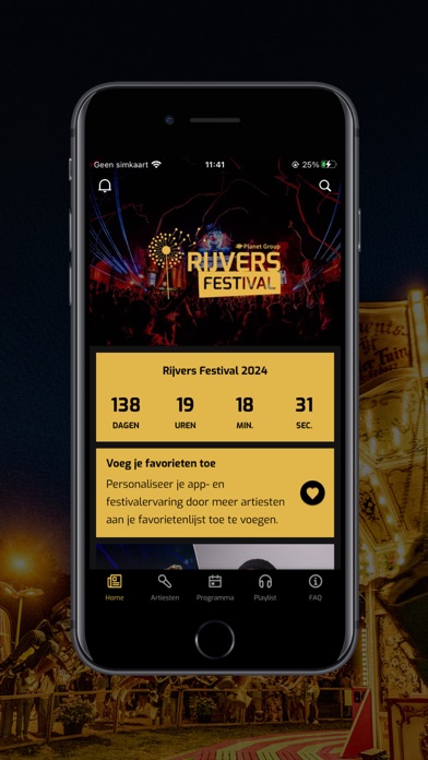 Rijvers Festival Screenshot
