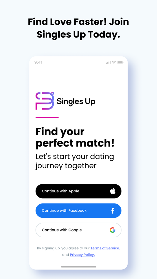 #1. Singles Up App (iOS) By: Singles Up