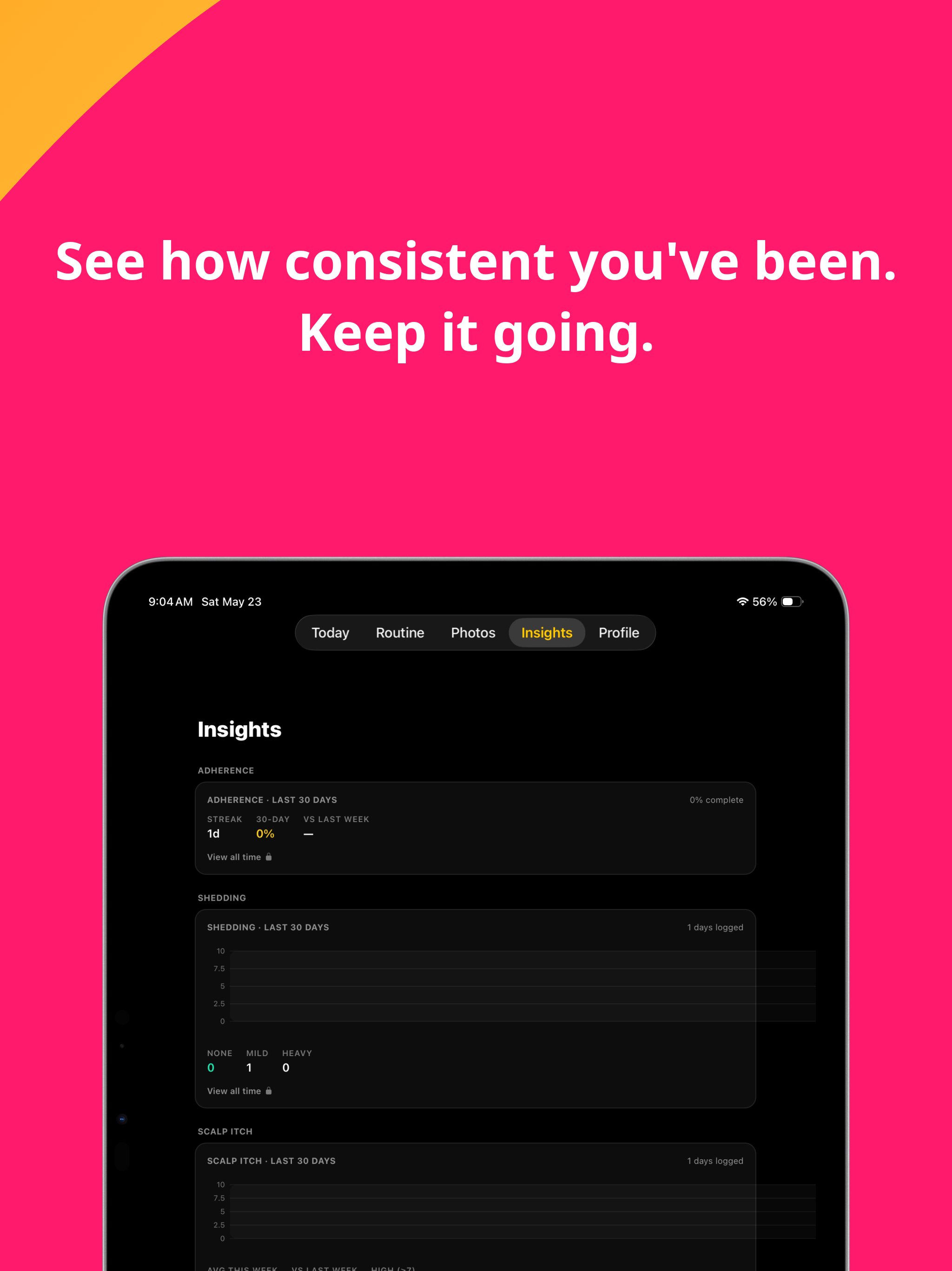 Follicle: Hair Loss & Tracker screenshot 14