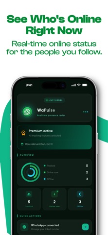 WaPulse: Last Seen Tracker Screenshot 1 of 5