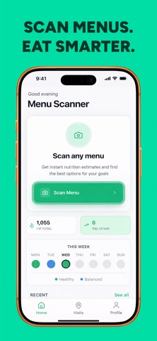 Menu Scanner - Eat Healthy Screenshot 2 of 5