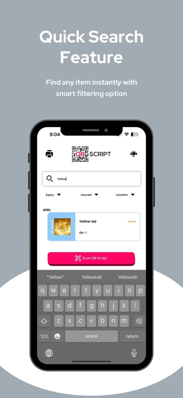 #5. QR_Script (iOS) Door: Hourglass Essentials Private Limited