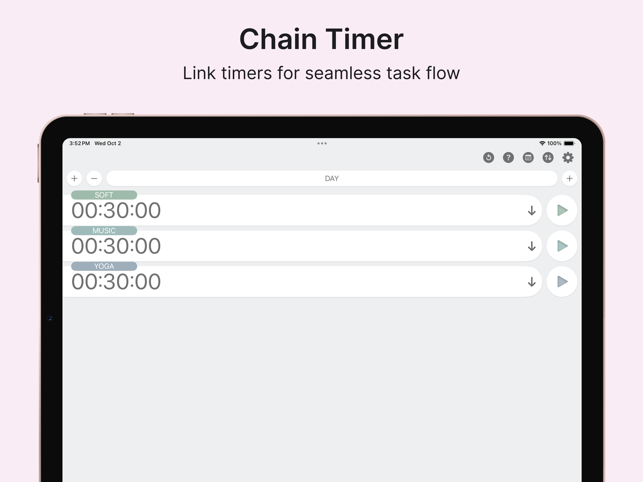 ‎Chain Timer Screenshot