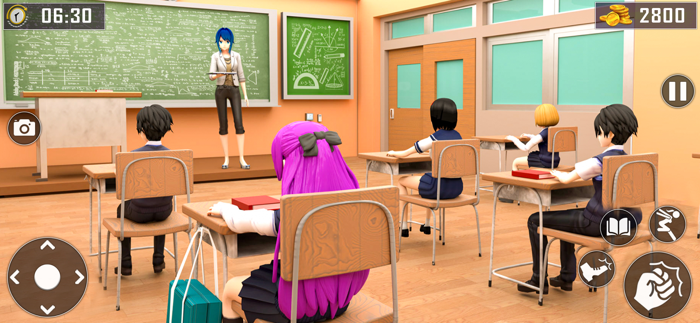 Anime School Girl Game 2024
