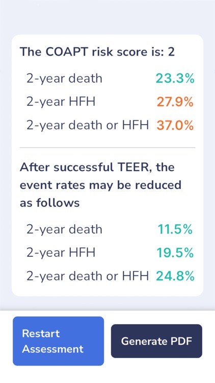 COAPT Risk Score screenshot-3