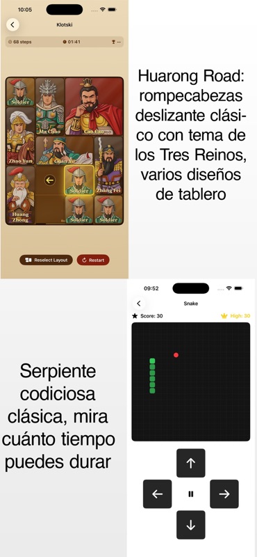 Juegos sin red - Snake,Minas screenshot 5