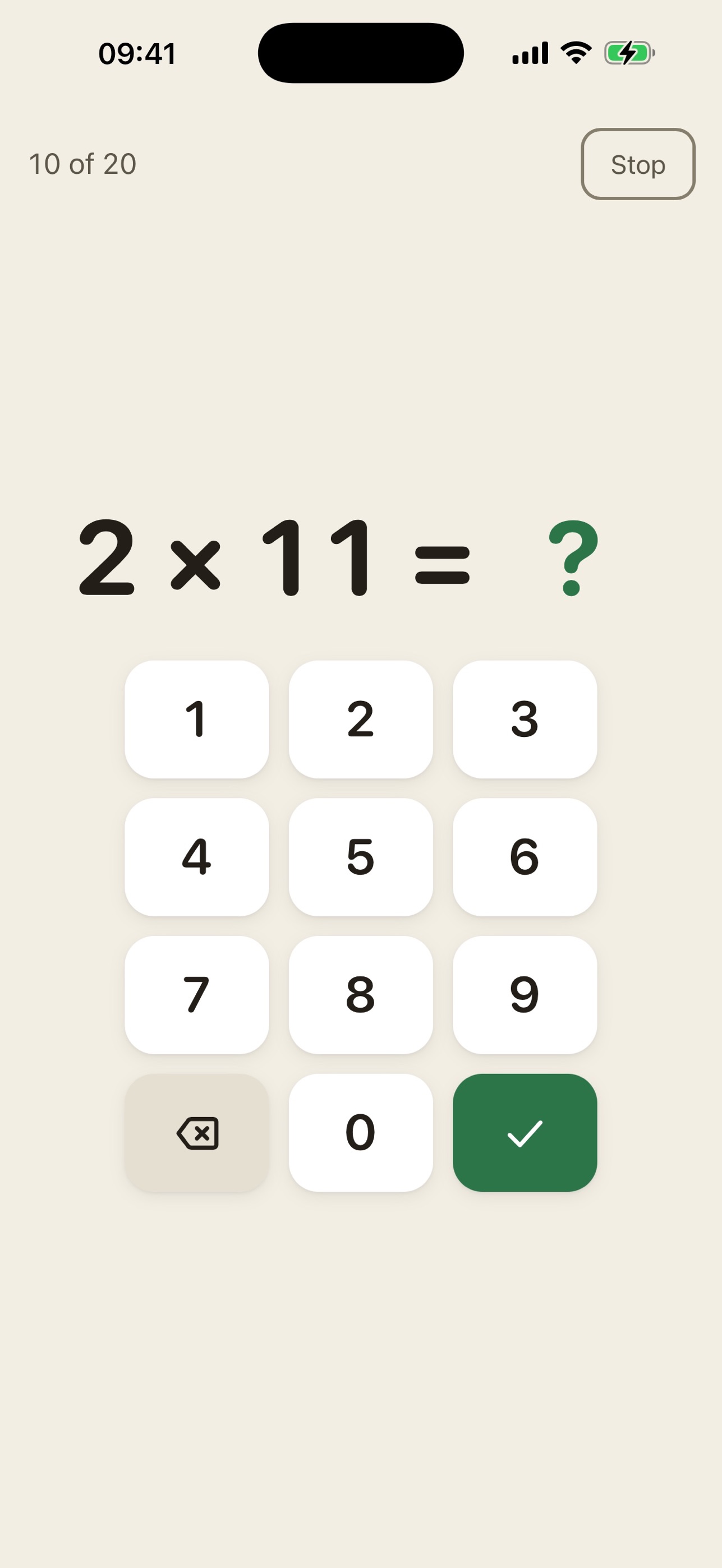 Screenshot 5 of Ptolemy Times Tables