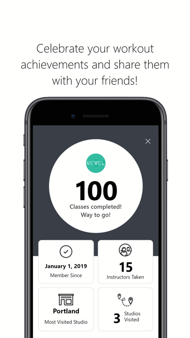 Revel Indoor Cycling iPhone screenshot 6 - Health & Fitness app