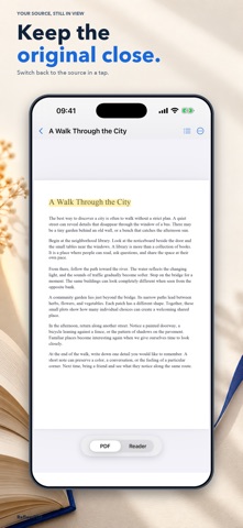 ReflowPDF: PDF Reader Mode Screenshot 4 of 6
