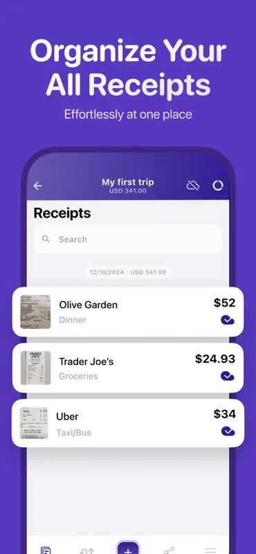 Smart Receipts: Expenses & Tax screenshot 3 of 8