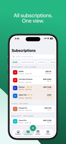 SubWise - Track your Subs Screenshot 4 of 10
