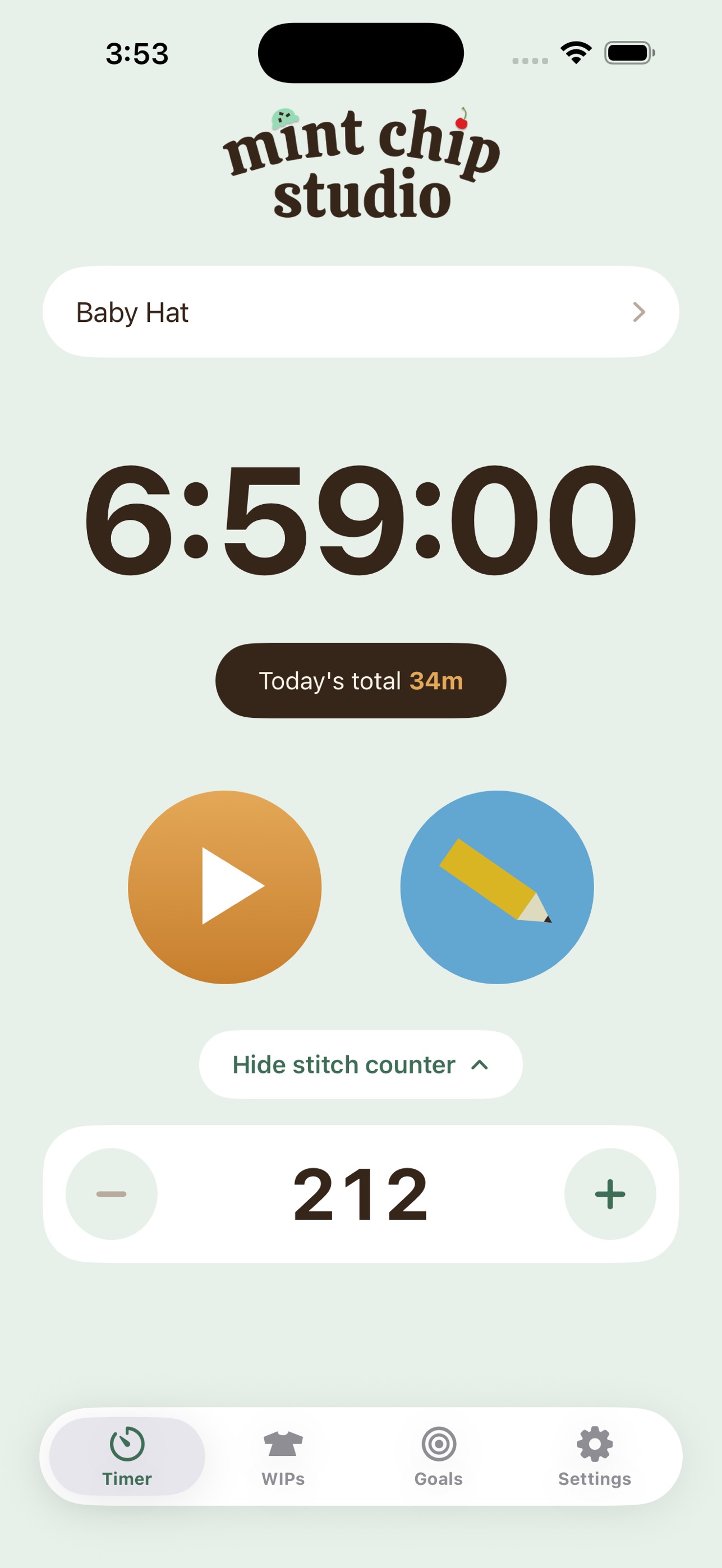 Screenshot 3 of Stitch Clock