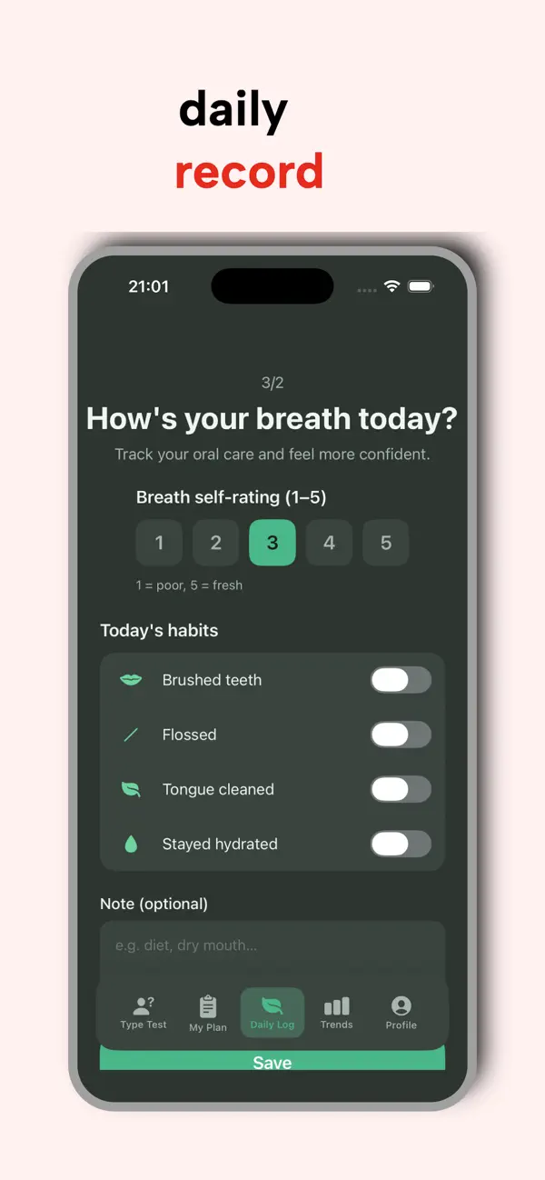 Screenshot #3 pour BreathReset：Optimize badbreath