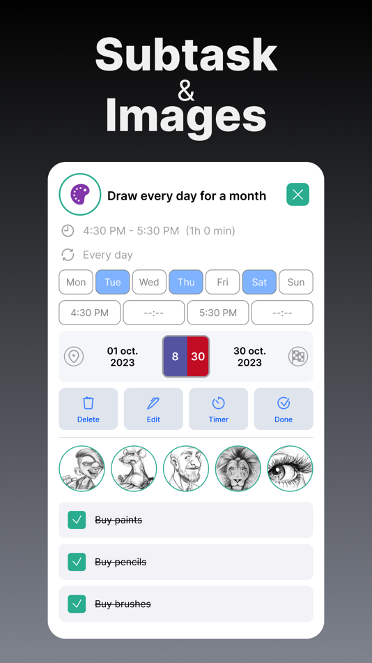#7. Day Planner – Daily Schedule (iOS) 由: Konstantin Khoroshun