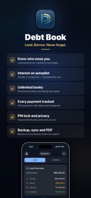Debt Book - Loan & IOU Tracker screenshot