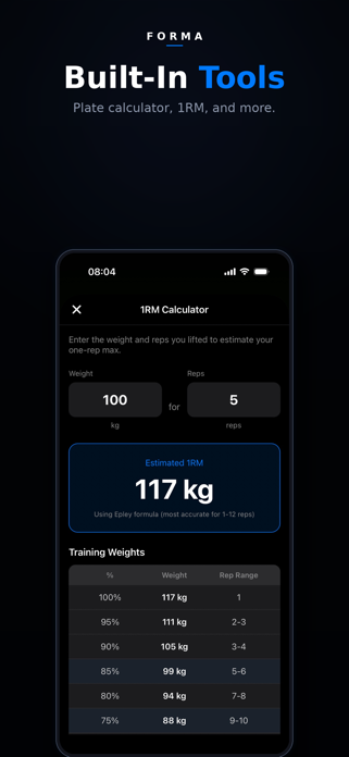 Workout Tracker - Forma Screenshot 2 of 6