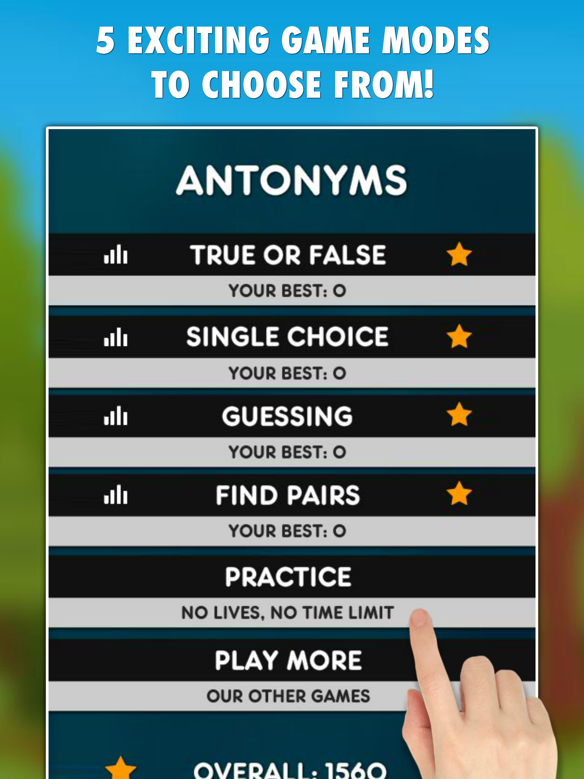 Antonyms Game screenshot 10