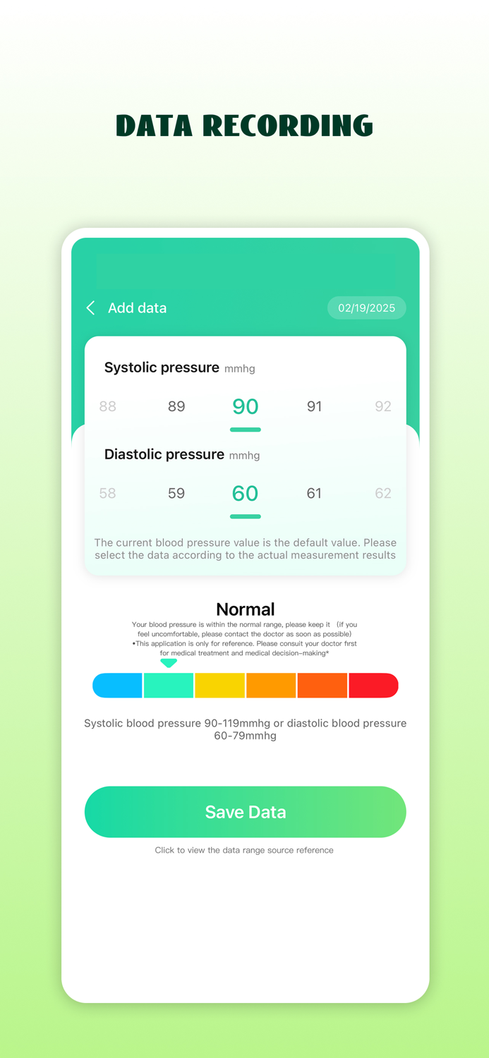 Blood Pressure Health Monitor