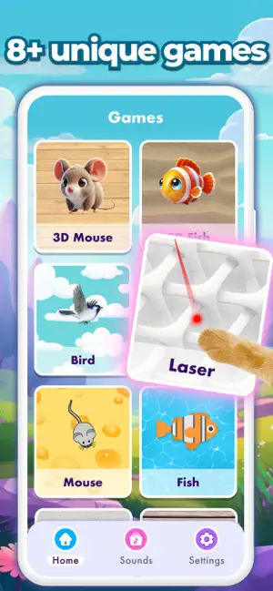 Cat Games for Cats: Fishing screenshot 4