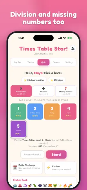 Times Table Star screenshot 4