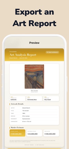 Art Scan: Painting Identifier iPhone screenshot